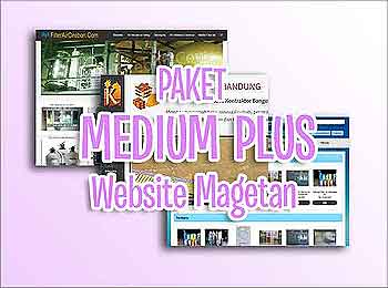 Paket Website Medium Plus