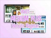 Pembuatan website paket medium plus Magetan